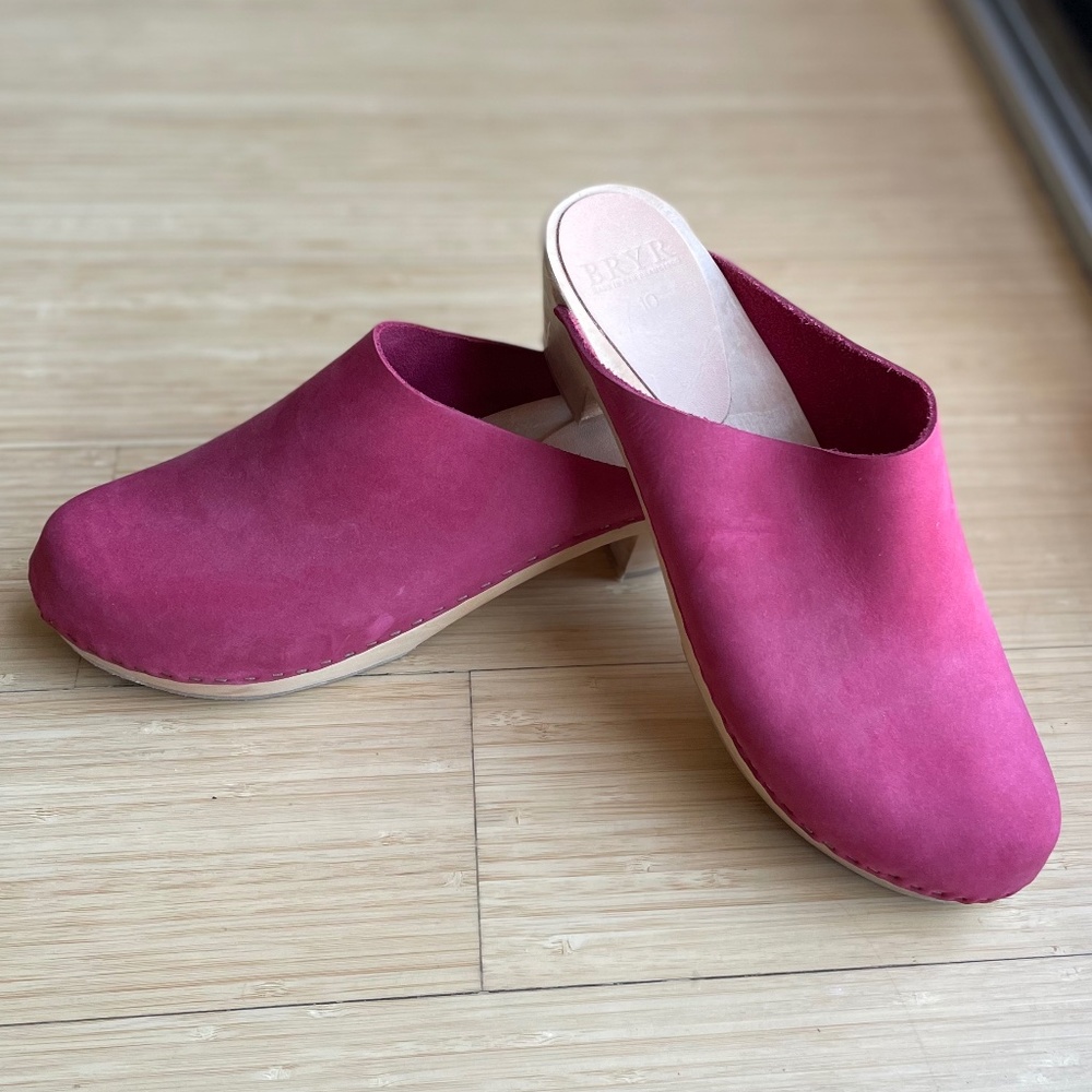 Bryr Clementine Clog in Azalea